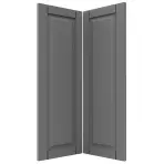 Čelo skrinky Luxeo F13-D90N hampton dark grey