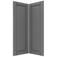 Čelo skrinky Luxeo F13-D90N hampton dark grey