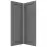 Čelo skrinky Luxeo F13-D90N hampton dark grey