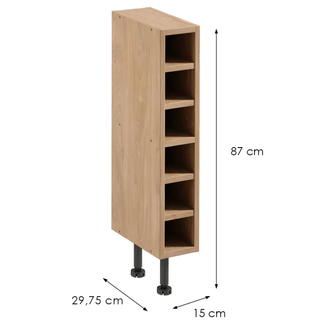 Korpus Luxeo K04-D15P dub puccini,2