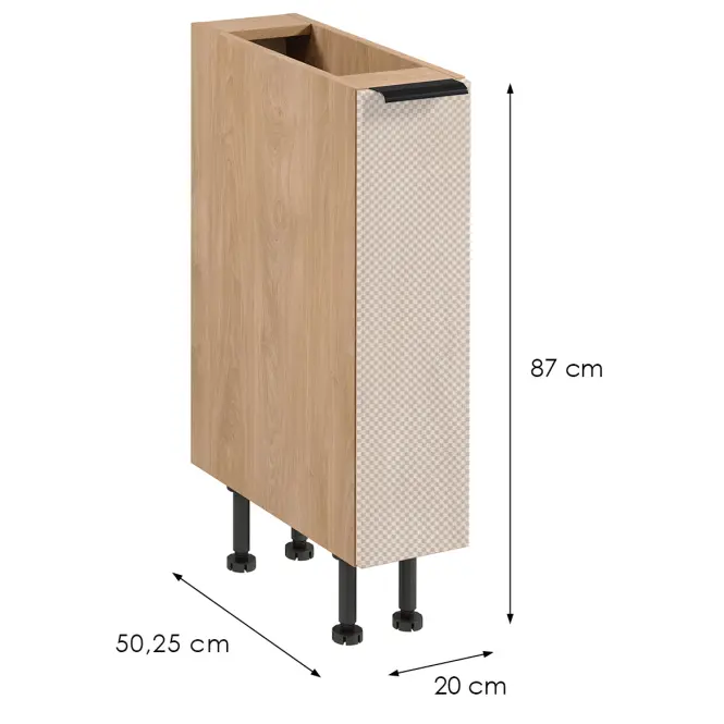 Korpus Luxeo K04-D20C dub puccini,2
