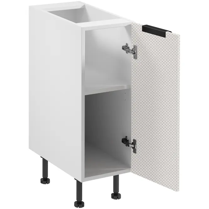 Korpus Luxeo K04-D30 biely,3