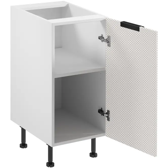 Korpus Luxeo K04-D40 biely,3