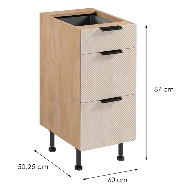 Korpus Luxeo K04-D40S3-AX dub puccini,2