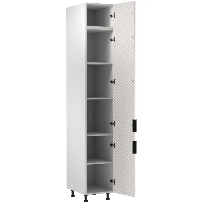 Korpus Luxeo K04-D40SPWN biely,3