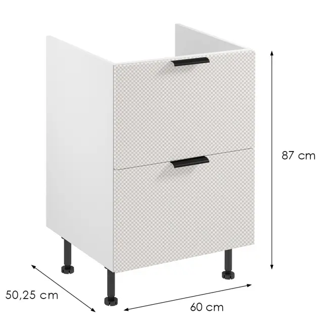 Korpus Luxeo K04-D60IN-AX biely,2