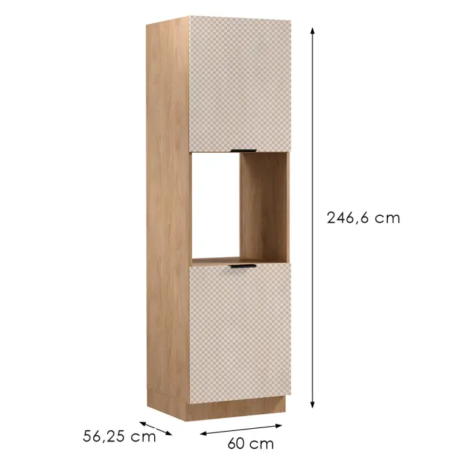 Korpus Luxeo K04-D60PWN dub puccini,2