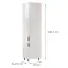 Korpus Luxeo K04-D60RWN biely,2