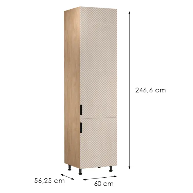 Korpus Luxeo K04-D60RWN dub puccini,2