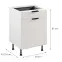 Korpus Luxeo K04-D60S1-AX biely,2