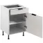 Korpus Luxeo K04-D60S1-AX biely,3