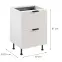 Korpus Luxeo K04-D60S2+1-AX biely,2