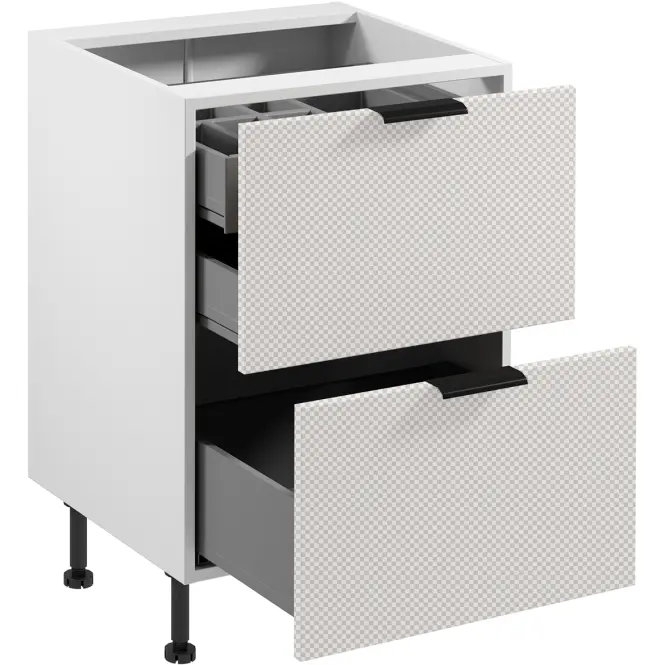 Korpus Luxeo K04-D60S2-AX biely,3