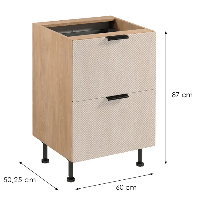 Korpus Luxeo K04-D60S2-AX dub puccini,2