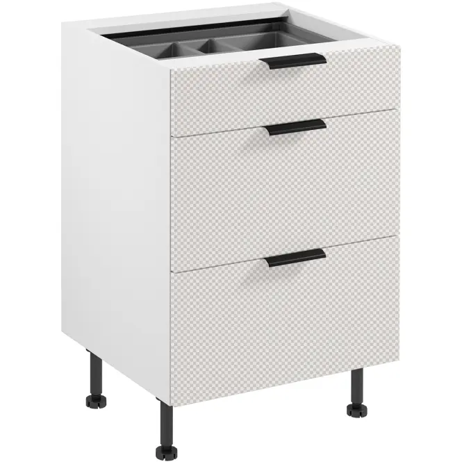 Korpus Luxeo K04-D60S3-AX biely