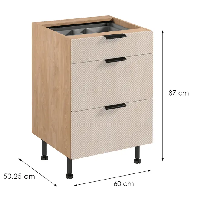 Korpus Luxeo K04-D60S3-AX dub puccini,2