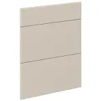 Čelo skrinky Luxeo F16-D60S3-AX tenký rám kašmír