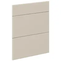 Čelo skrinky Luxeo F16-D60S3-AX tenký rám kašmír