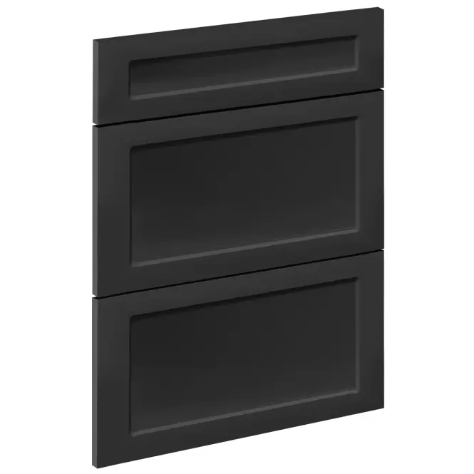 Čelo skrinky Luxeo F15-D60S3-AX rám black