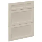 Čelo skrinky Luxeo F15-D60S3-AX rám kašmír