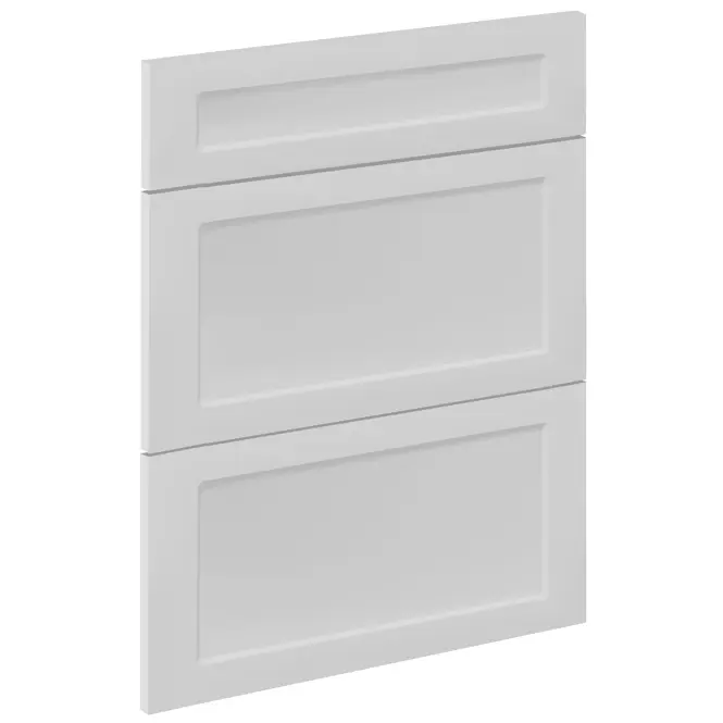 Čelo skrinky Luxeo F15-D60S3-AX rám white