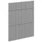 Čelo skrinky Luxeo F14-D60S3-AX ryfla grey
