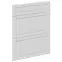Čelo skrinky Luxeo F13-D60S3-AX hampton white