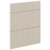 Čelo skrinky Luxeo F14-D60S3-AX ryfla kašmír