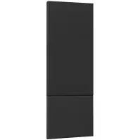 Čelo skrinky Luxeo F16-D60T-AX tenký rám black