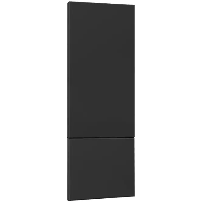 Čelo skrinky Luxeo F16-D60T-AX tenký rám black