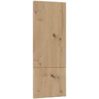 Čelo skrinky Luxeo F16-D60T-AX tenký rám dub