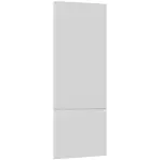 Čelo skrinky Luxeo F16-D60T-AX tenký rám white