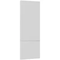 Čelo skrinky Luxeo F16-D60T-AX tenký rám white