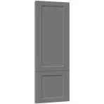Čelo skrinky Luxeo F15-D60T-AX rám dark grey