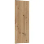 Čelo skrinky Luxeo F14-D60T-AX ryfla dub