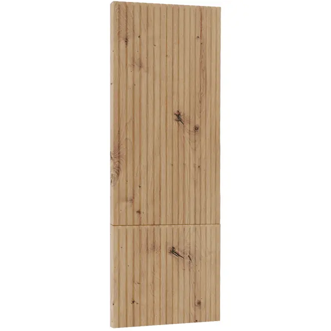 Čelo skrinky Luxeo F14-D60T-AX ryfla dub