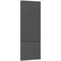 Čelo skrinky Luxeo F16-D60T-AX tenký rám dark grey