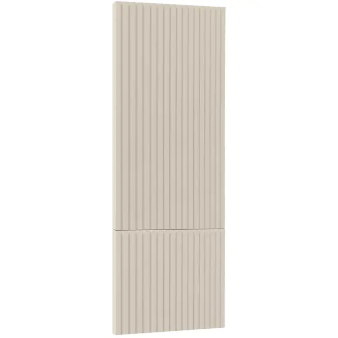Čelo skrinky Luxeo F14-D60T-AX ryfla kašmír