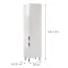 Korpus Luxeo K04-D60T-AX biely,2