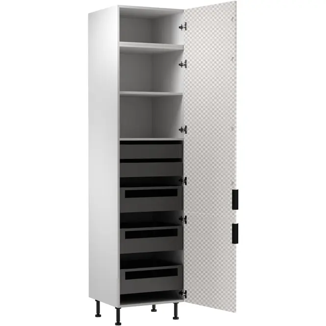 Korpus Luxeo K04-D60T-AX biely,3