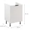 Korpus Luxeo K04-D60Z biely,2