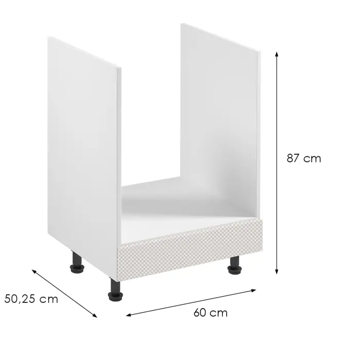 Korpus Luxeo K04-D60ZK biely,2