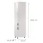 Korpus Luxeo K04-D60ZLN biely,2