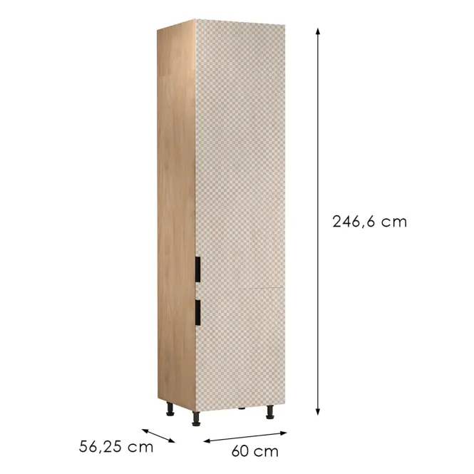 Korpus Luxeo K04-D60ZLN dub puccini,2