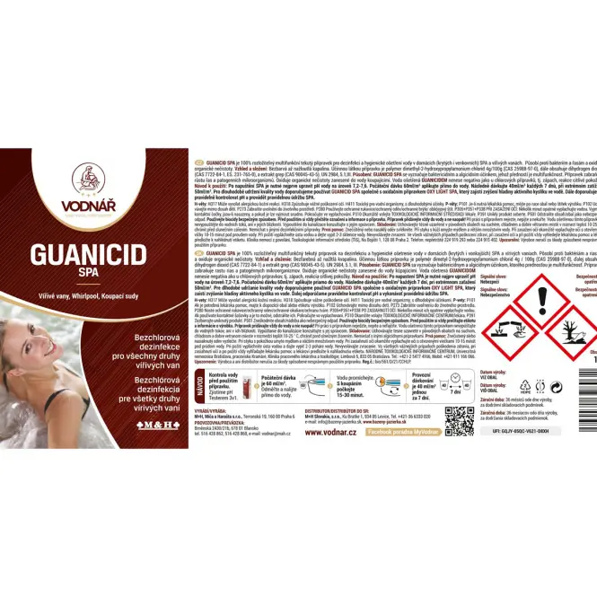 Vodnar Guanicid SPA 1l,2