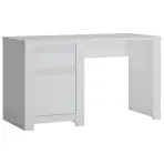 Písací stôl Novi NVIB01 1D1S biela alpin/pvc biela supermat