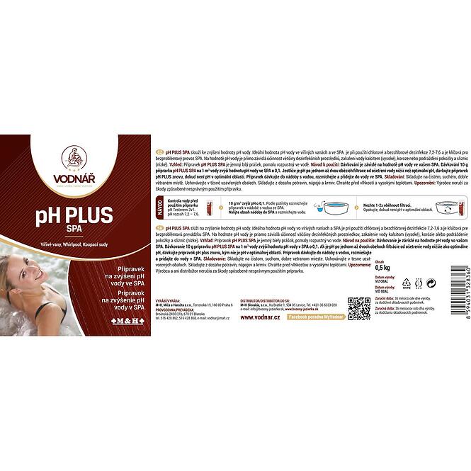 Vodnar pH plus SPA 0,5 kg,2