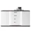 Komoda Venezia VENK01 2D4S biela alpská/dub vicenza čierna/mdf biela L,4