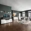 Komoda Venezia VENK02 4D2S biela alpská/dub vicenza čierna/mdf biela L,4