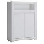 Komoda Novi NVIK02 2D biela alpin/pvc biela supermat